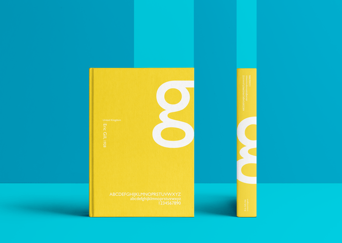 Eric Gill Sans Book Design